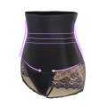 Plus size lose weight mesh shapewear hip enhancer lace slimming  bodysuit underwear women